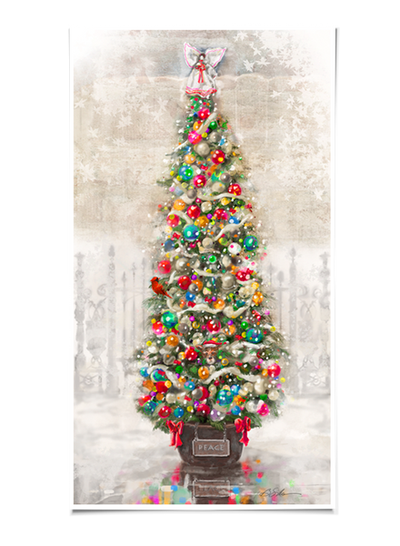 Cardinal Christmas Tree 2016